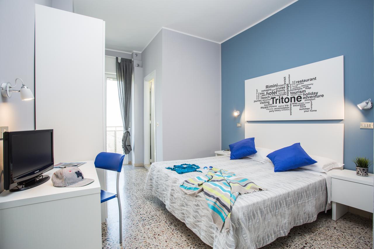 Hotel Tritone 里米尼 外观 照片