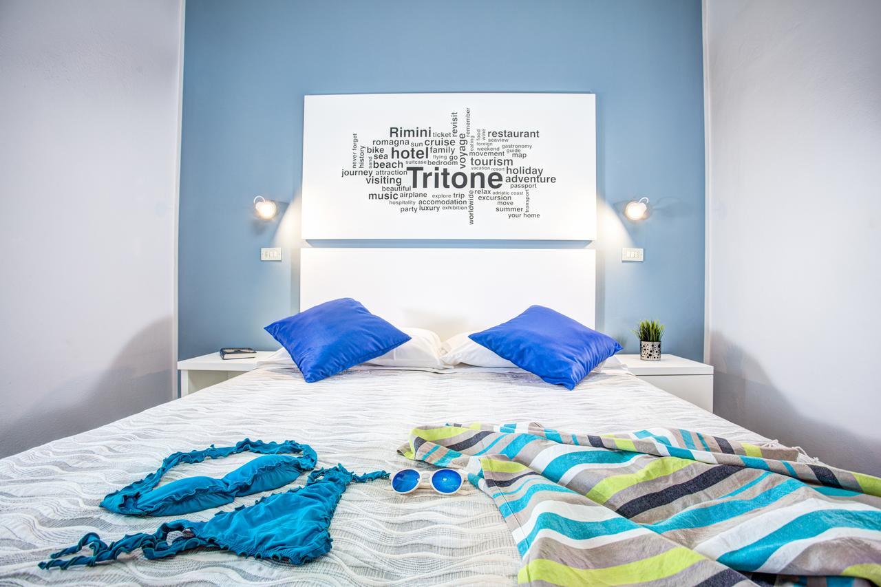 Hotel Tritone 里米尼 外观 照片