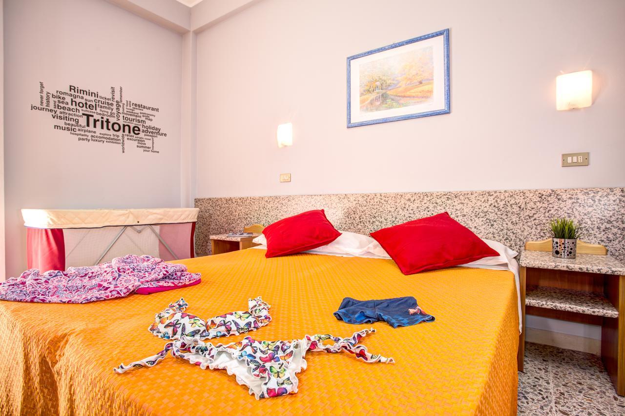 Hotel Tritone 里米尼 外观 照片