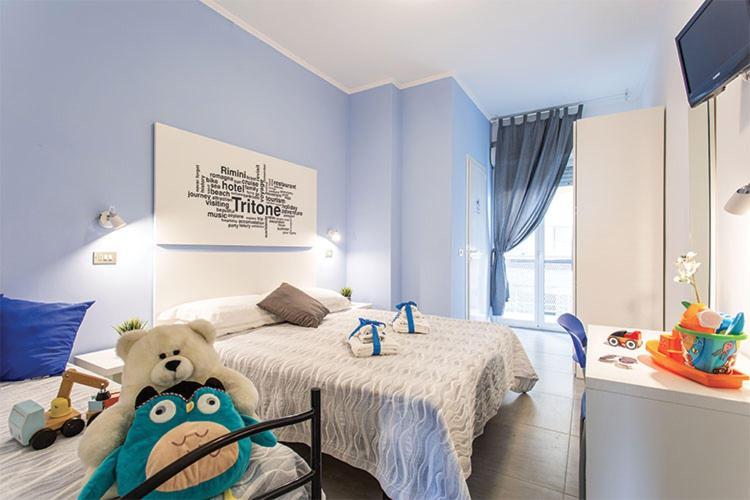 Hotel Tritone 里米尼 外观 照片